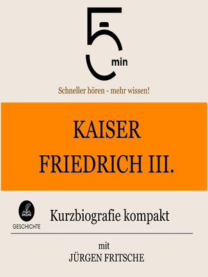 cover image of Kaiser Friedrich III.